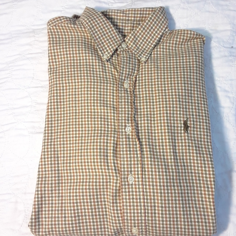 NWOT Medium POLO RALPH LAUREN MENS SHIRT BLAKE